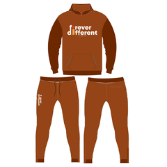 Forever Different Limited Edition: Brown Two-Tone Signature Classic Jogger