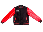 Forever Different: Black & Red Varsity Jacket