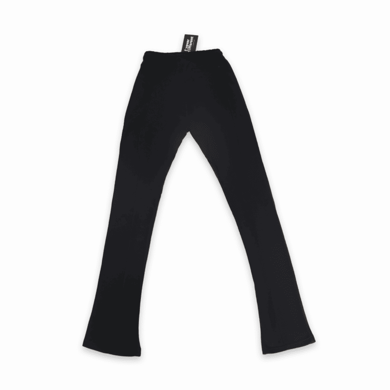 Forever Different: Black Signature Classic Seamlessly Stack Pants