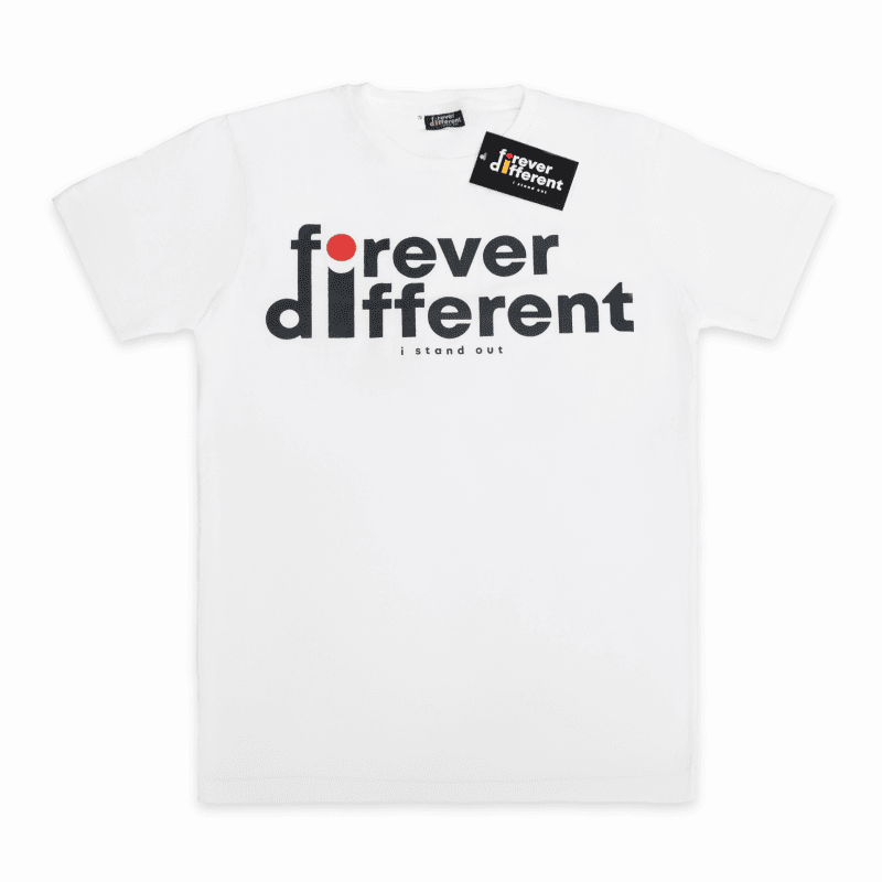 Forever Different: White Signature Classic Tee