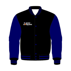 Forever Different: Black and Blue Varsity Jacket